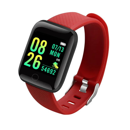 Reloj inteligente para hombre y mujer, pulsera con mensaje, monitor de actividad física, regalo de cumpleaños, reloj electrónico para Xiaomi y Huawei.