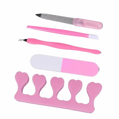 LINMANDA Kit profesional de taladro eléctrico para uñas con USB, lima de esmalte y lámpara UV LED para uñas, secador de manicura en gel, lámpara acrílica, juego de inicio