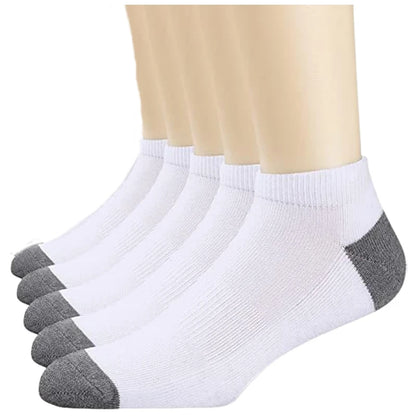 Calcetines deportivos transpirables de fibra de bambú para hombre, de otoño e invierno, con absorción del sudor y desodorantes, para negocios, 10, 5 o 3 pares.