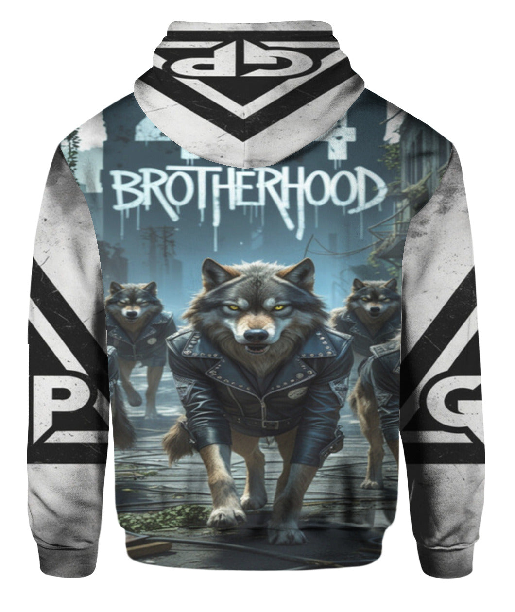 AOP Unisex Hoodie - Soft Felt Standard